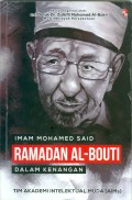 IMAM MOHAMED SAID RAMADHAN AL - BOUTI